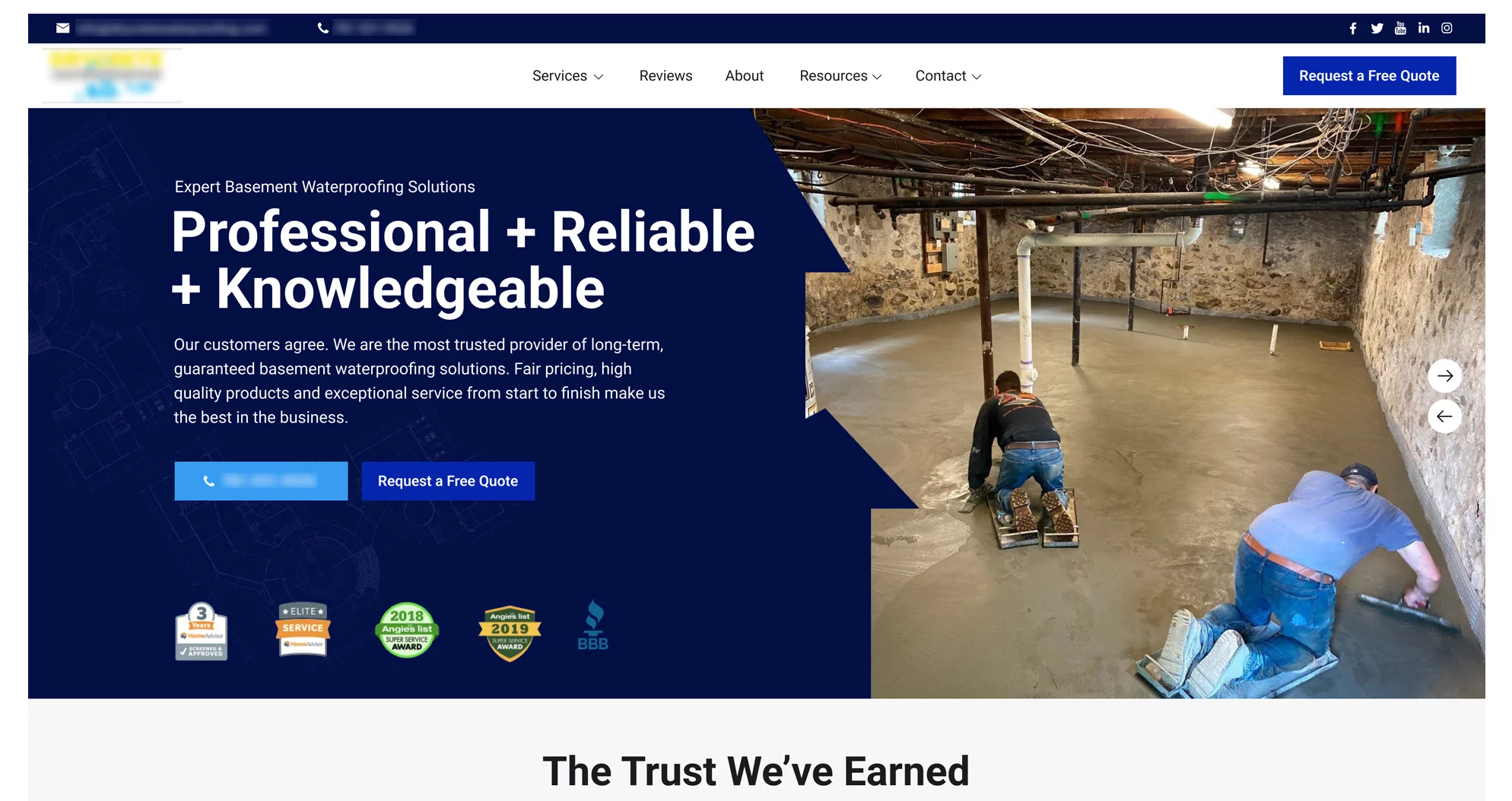 Basement Waterproofing Solution