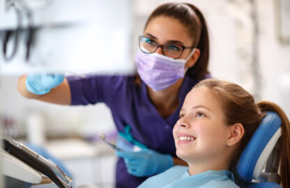 Dental marketing team helping a dentist review digital strategy and patient growth opportunities