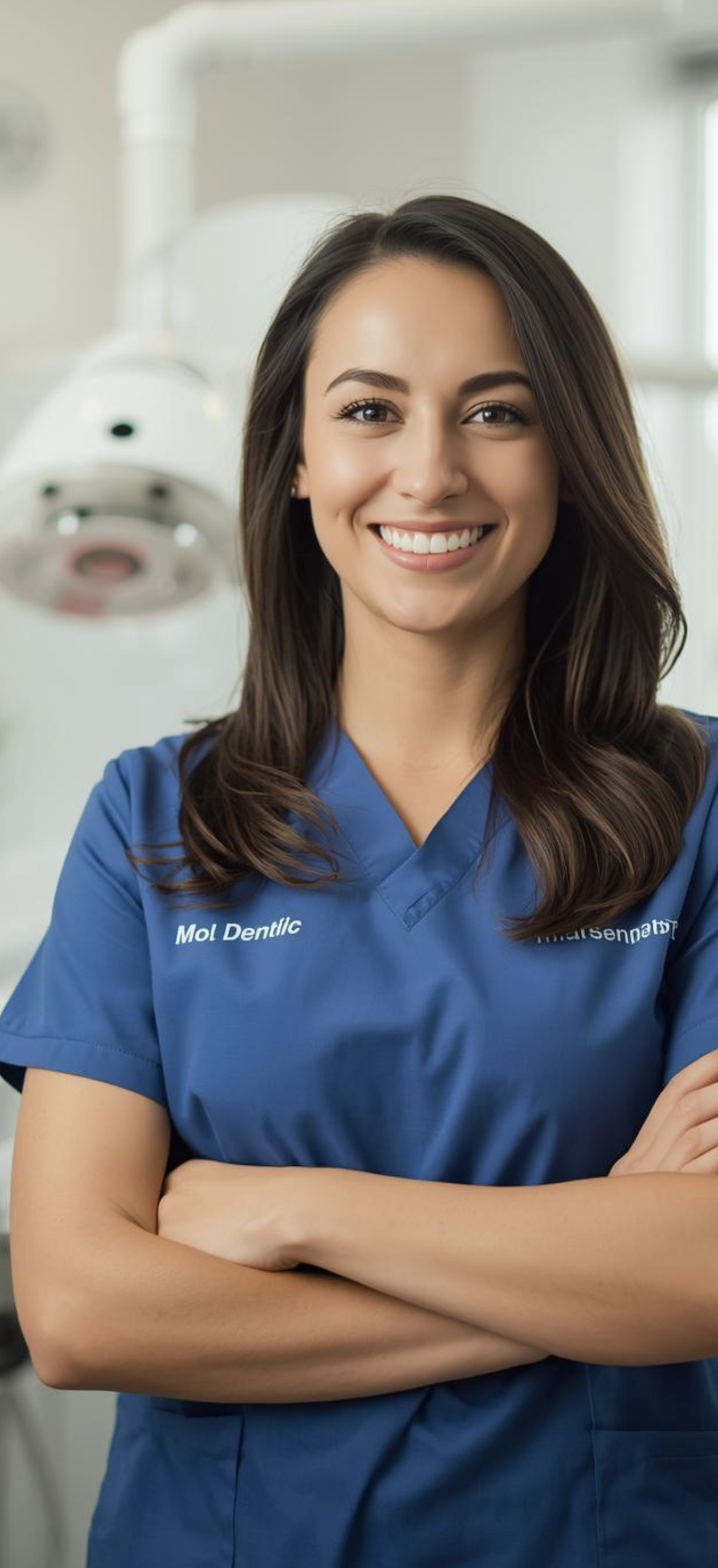 Smiling dentist in modern operatory — trusted dental SEO results